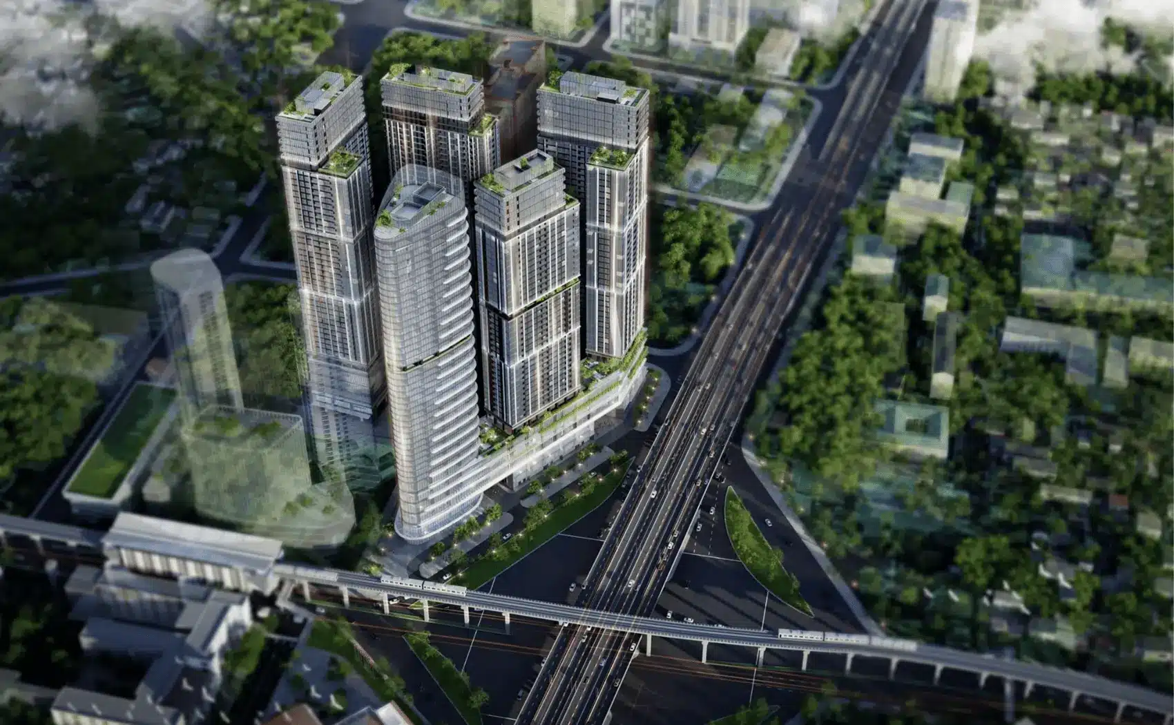 Dự án Sun Group Cầu Giấy tọa lạc tại vị trí vàng, hứa hẹn không gian sống đẳng cấp và tiện nghi.