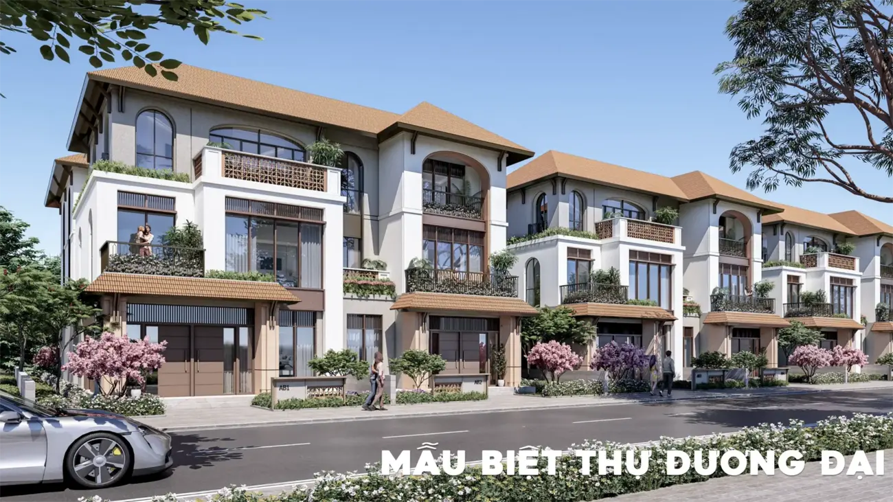 Biệt thự hiện đại với tiện nghi sang trọng và không gian sống xanh.