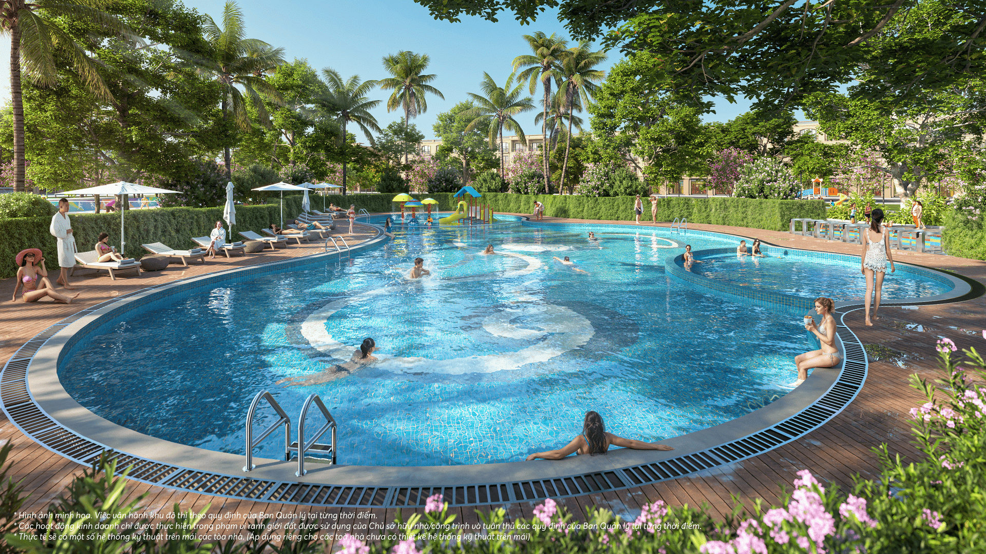 Bể bơi hiện đại tại Vinhomes Golden City sở hữu làn nước xanh mát, thiết kế phong cách nghỉ dưỡng sang trọng, mang lại không gian thư giãn lý tưởng và rèn luyện sức khỏe tuyệt vời cho cư dân. Bể bơi hiện đại tại Vinhomes Golden City sở hữu làn nước xanh mát, thiết kế phong cách nghỉ dưỡng sang trọng, mang lại không gian thư giãn lý tưởng và rèn luyện sức khỏe tuyệt vời cho cư dân.