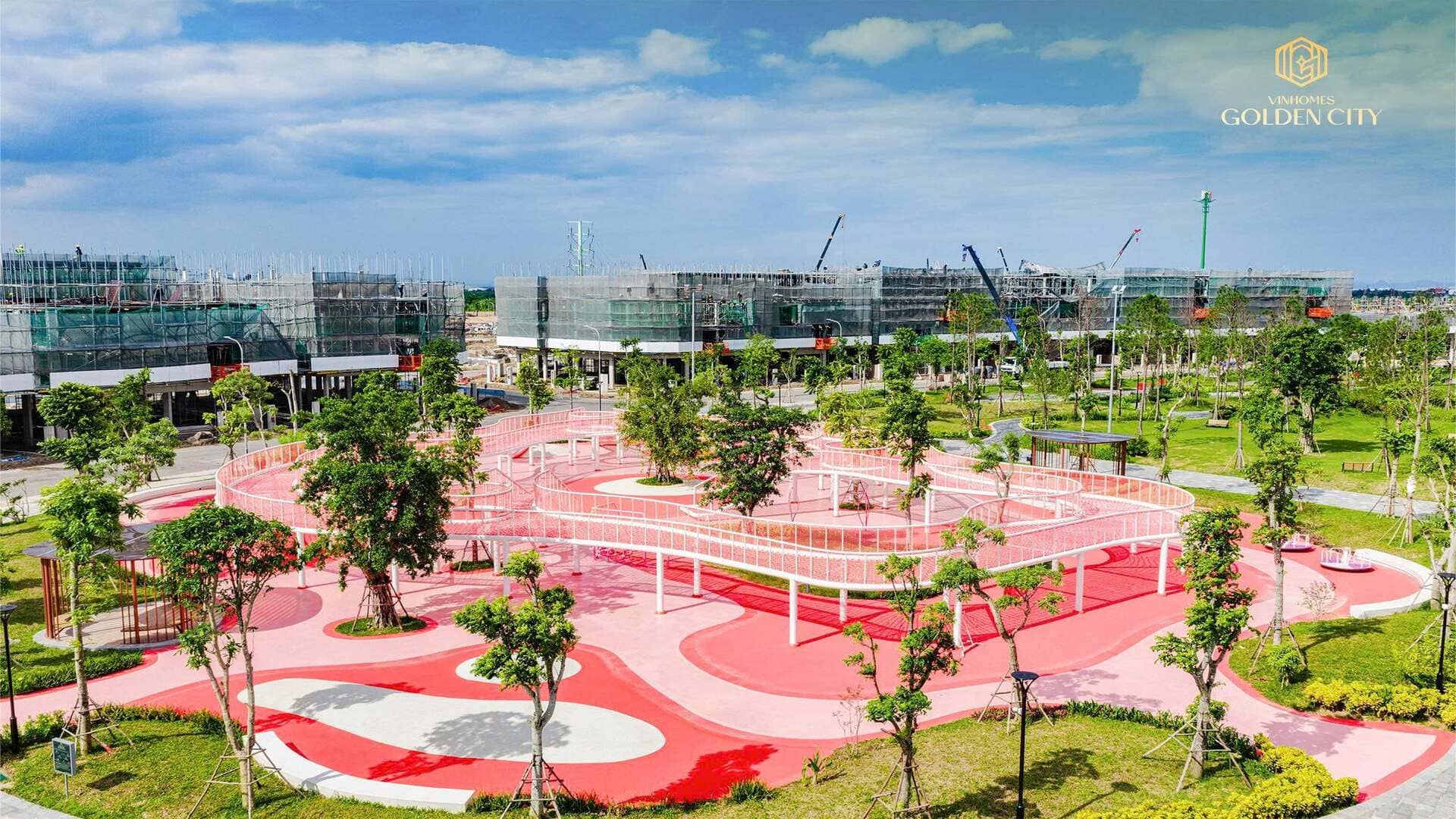 Công viên Thể thao sắc màu Colorful Sportia Vinhomes Golden City mang đến nguồn năng lượng tích cực với không gian quy hoạch bài bản, tổ hợp sân tập hiện đại, đáp ứng nhu cầu vận động và thư giãn cho mọi lứa tuổi. Công viên Thể thao sắc màu Colorful Sportia Vinhomes Golden City mang đến nguồn năng lượng tích cực với không gian quy hoạch bài bản, tổ hợp sân tập hiện đại, đáp ứng nhu cầu vận động và thư giãn cho mọi lứa tuổi.